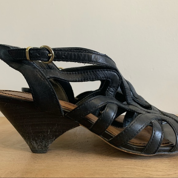 Aldo 2” Strappy Heel Leather  Size 8 - Picture 4 of 4